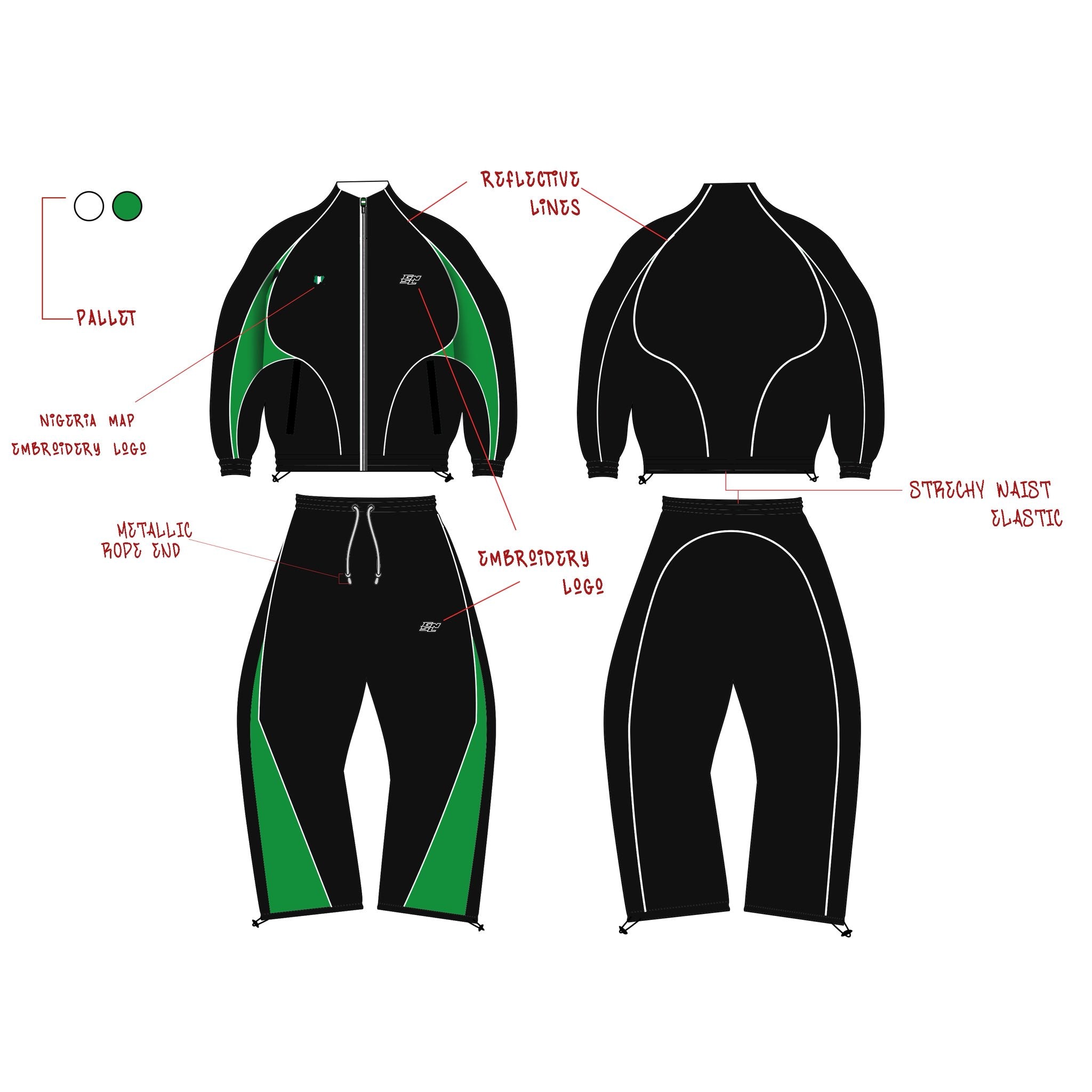 GNSL Naija Tracksuits